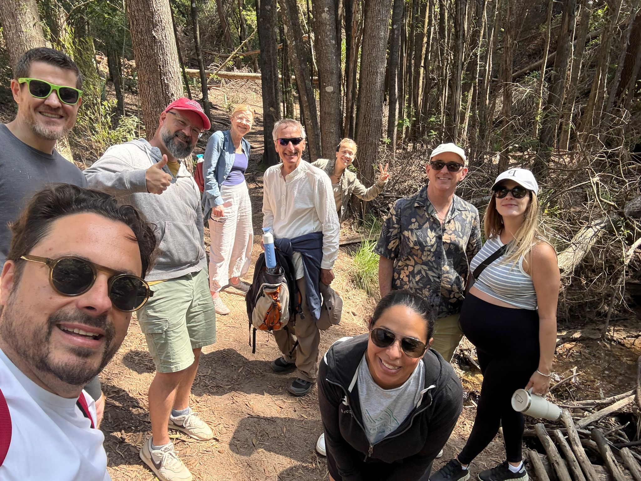 People gathered during Cascais AI Hub AI Walk & Talks